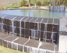 Pool Before Soda Blasting