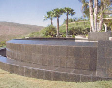 Pool Before Soda Blasting